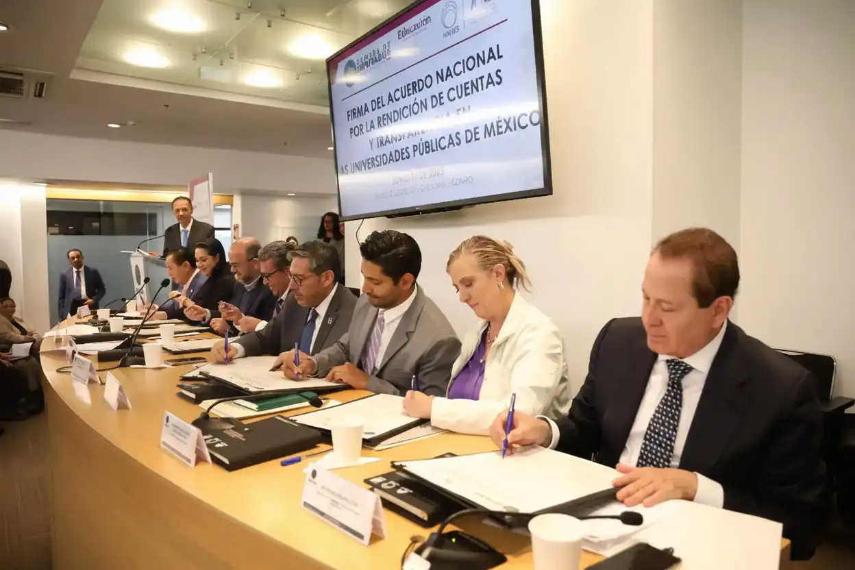 La ANUIES de la RM firmó un acuerdo histórico con la Cámara de Diputados y la Auditoría Superior de la Federación.