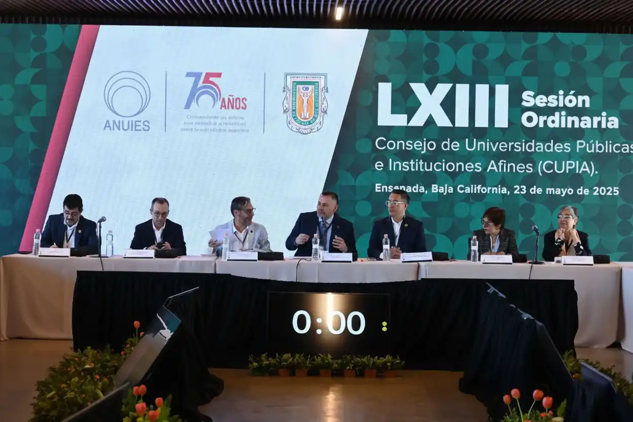 LXIII sesión ordinaria en la Universidad Autónoma de Baja California